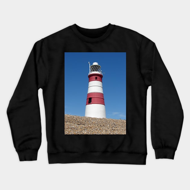 Orfordness Lighthouse Crewneck Sweatshirt by Chris Petty